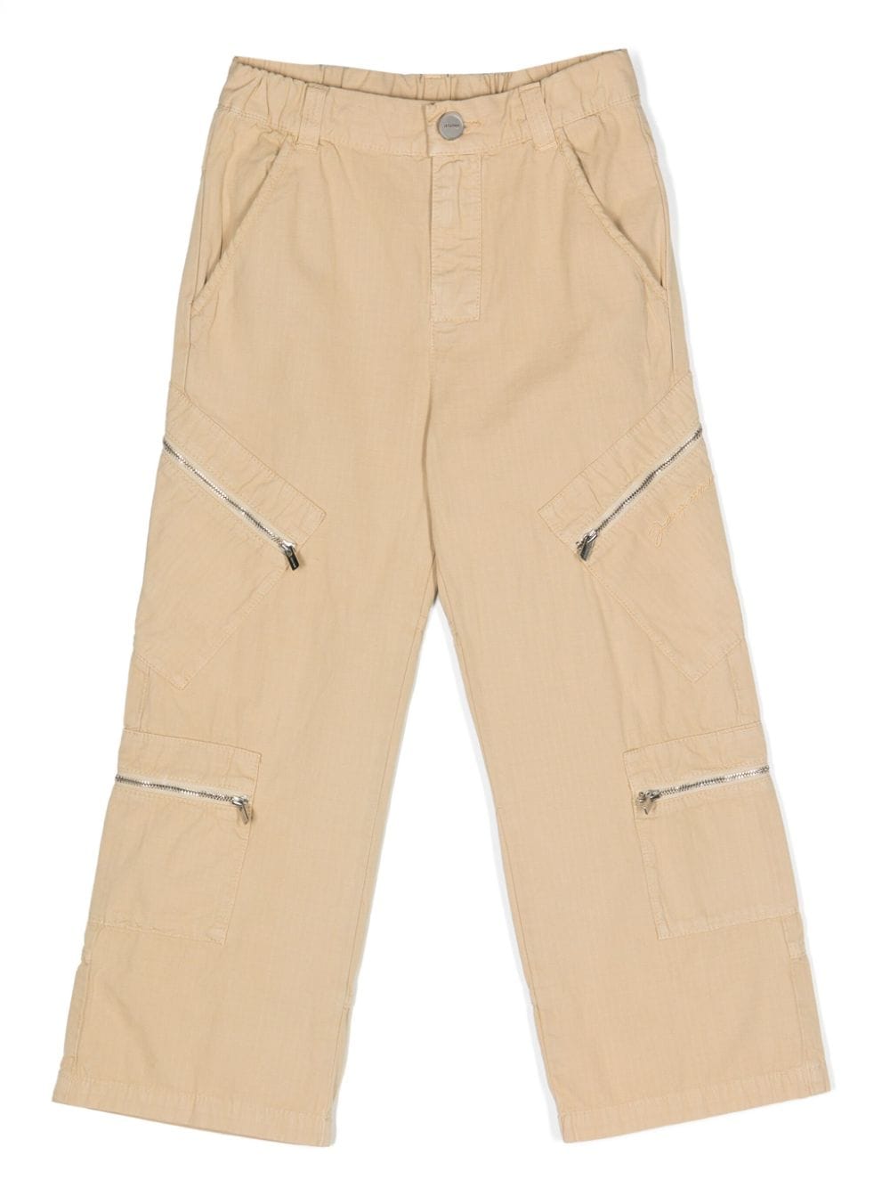 JACQUEMUS L'ENFANT Le Cargo Straight-Leg-Hose - Nude von JACQUEMUS L'ENFANT