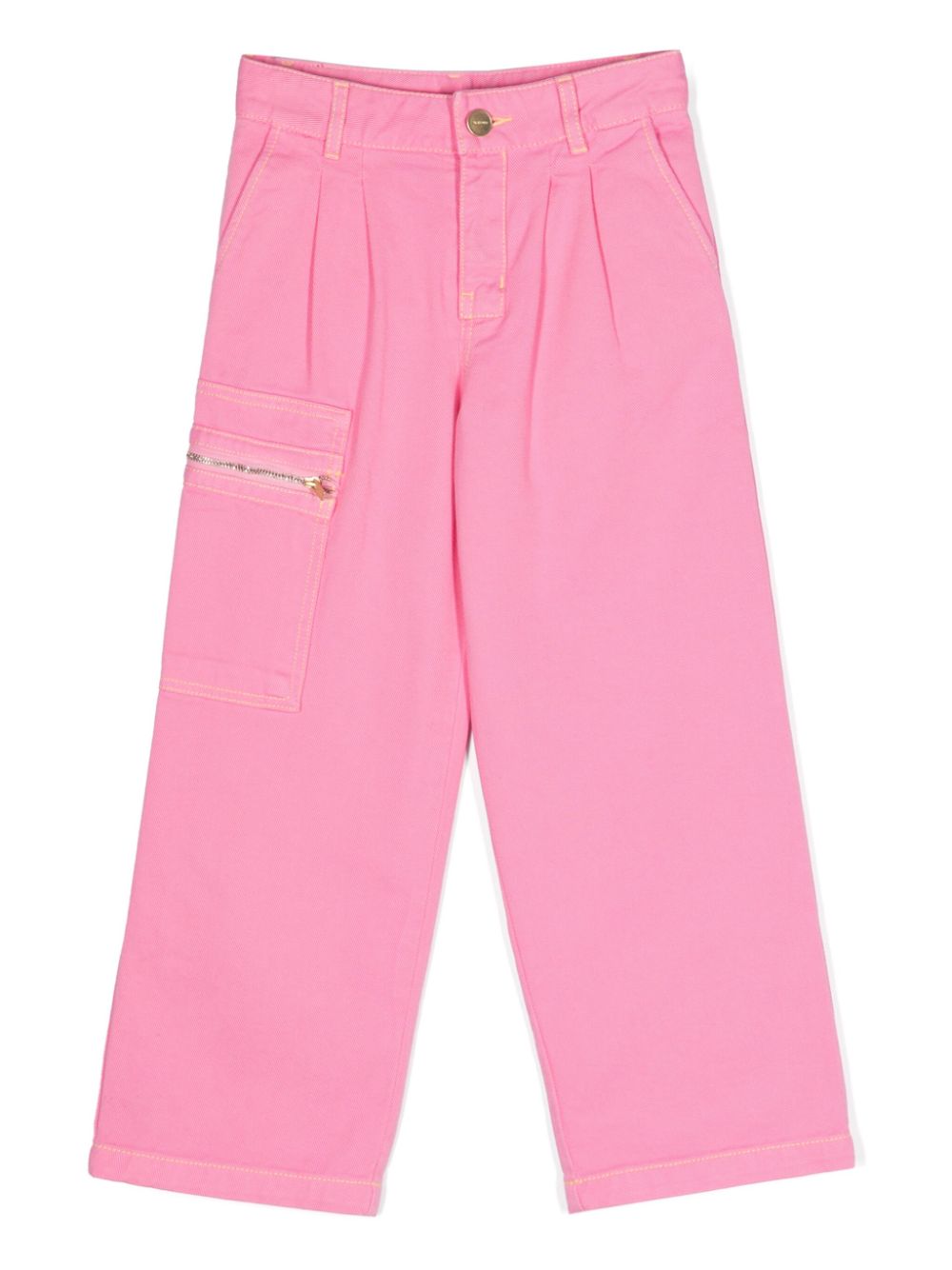 JACQUEMUS L'ENFANT Le de Nîmes Hose - Rosa von JACQUEMUS L'ENFANT