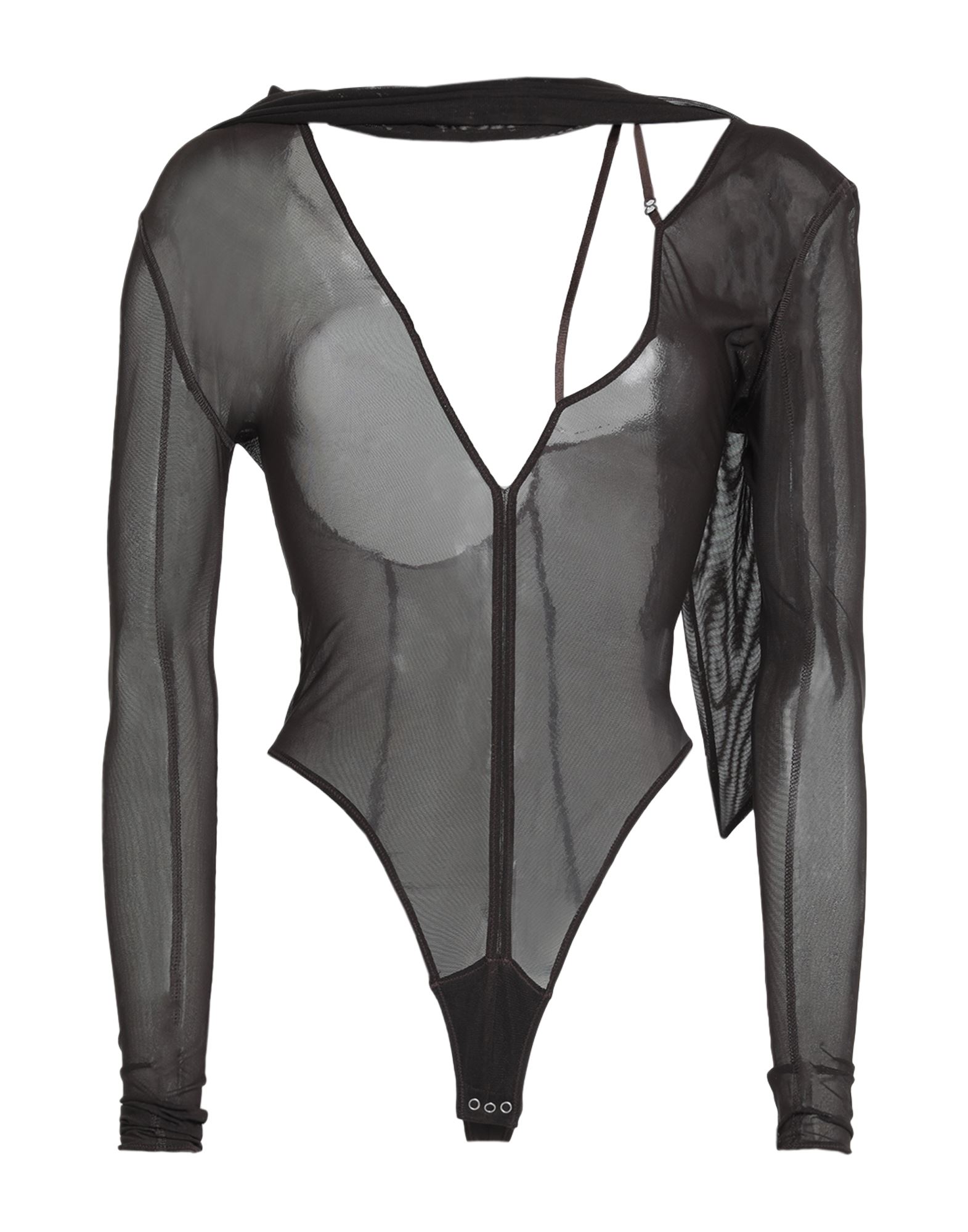 JACQUEMUS Bodysuit Damen Dunkelbraun von JACQUEMUS