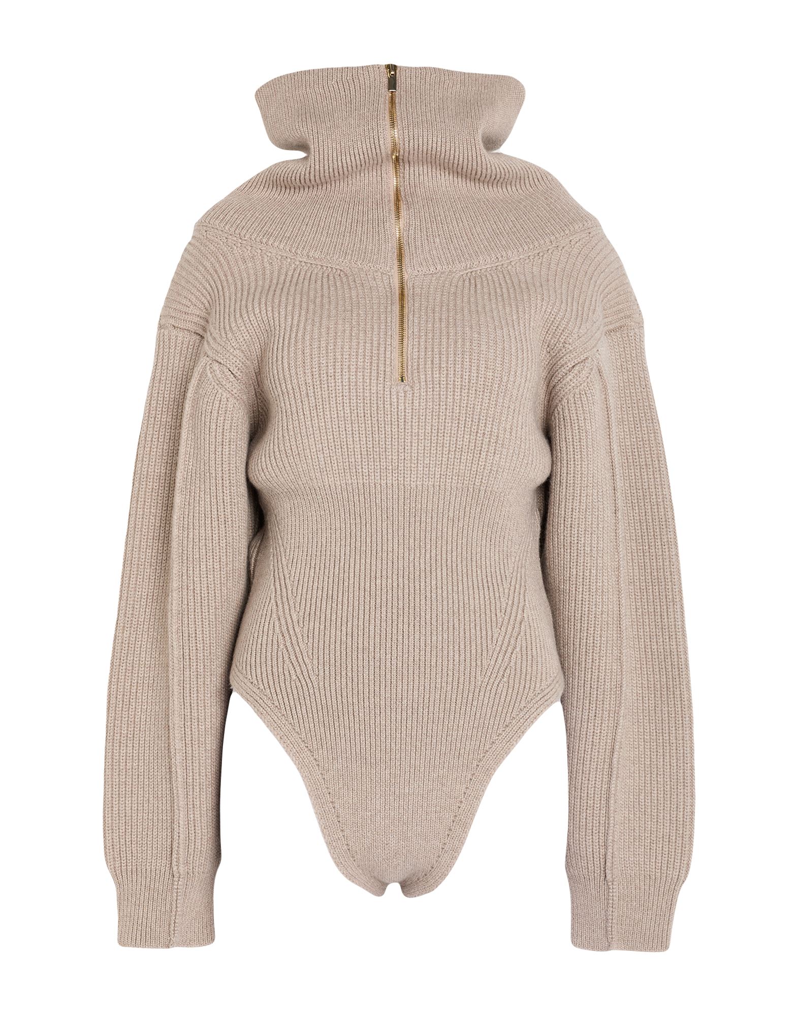 JACQUEMUS Bodysuit Damen Maulwurfsgrau von JACQUEMUS