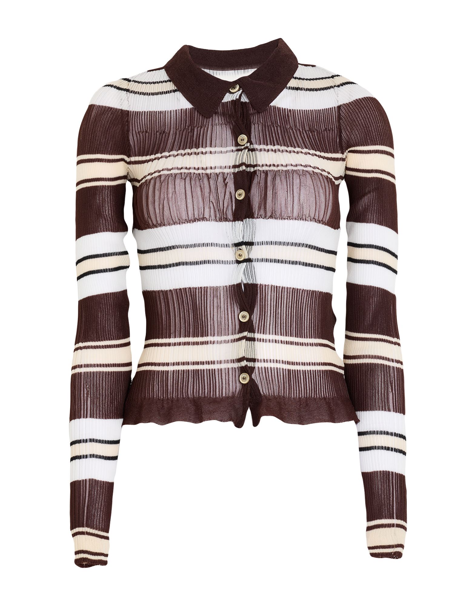 JACQUEMUS Hemd Damen Schokobraun von JACQUEMUS
