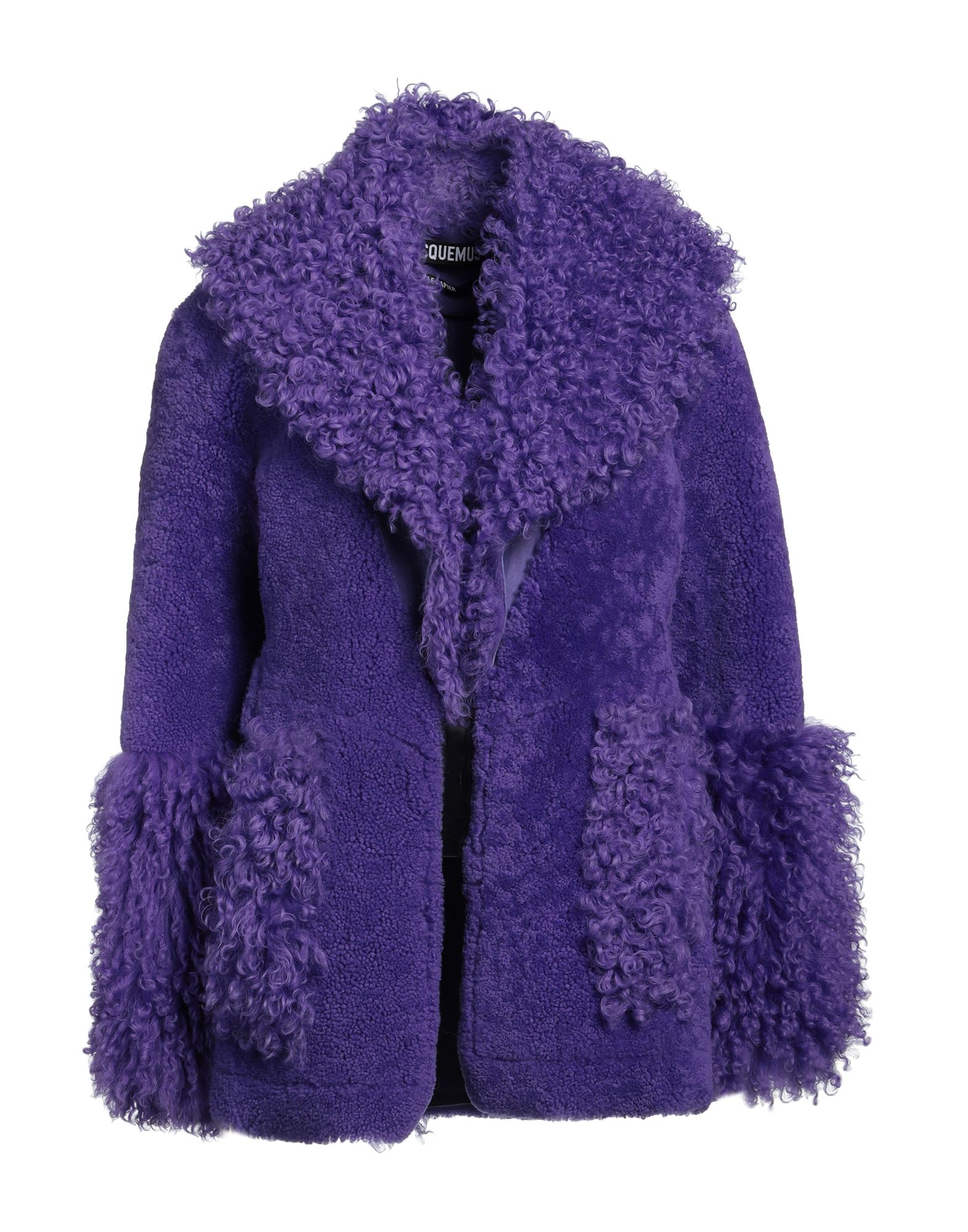 JACQUEMUS Shearling- & Kunstfell Damen Violett von JACQUEMUS