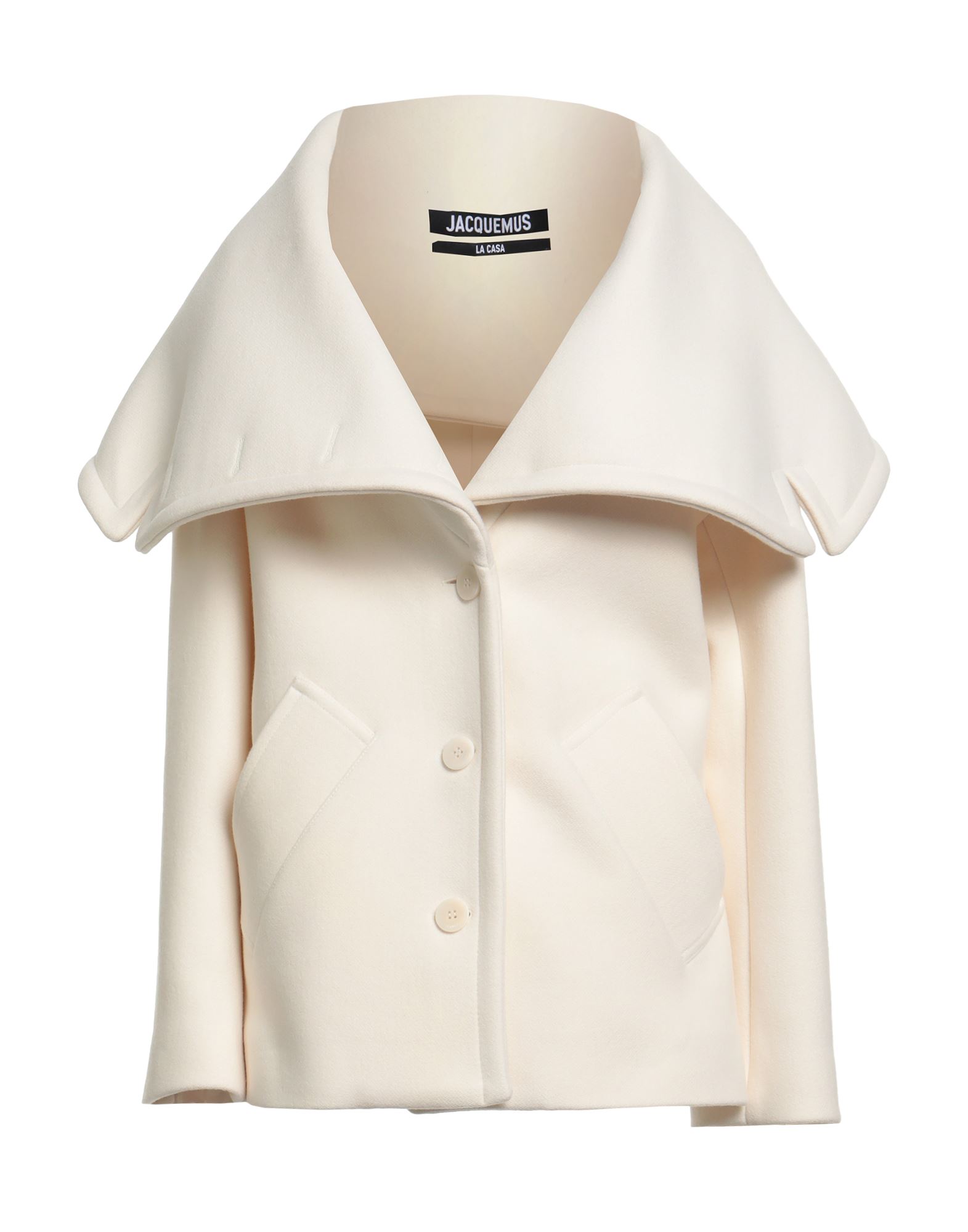JACQUEMUS Mantel Damen Off white von JACQUEMUS