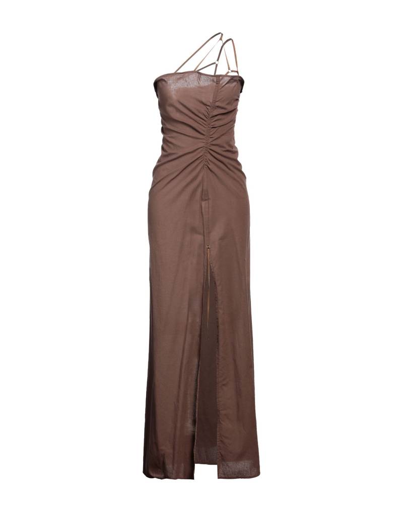 JACQUEMUS Maxi-kleid Damen Braun von JACQUEMUS