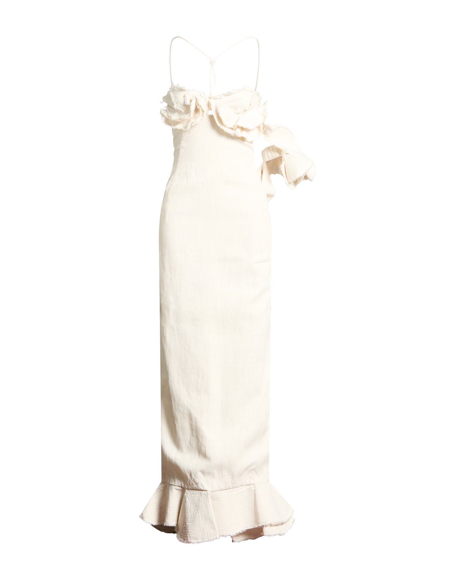 JACQUEMUS Maxi-kleid Damen Elfenbein von JACQUEMUS