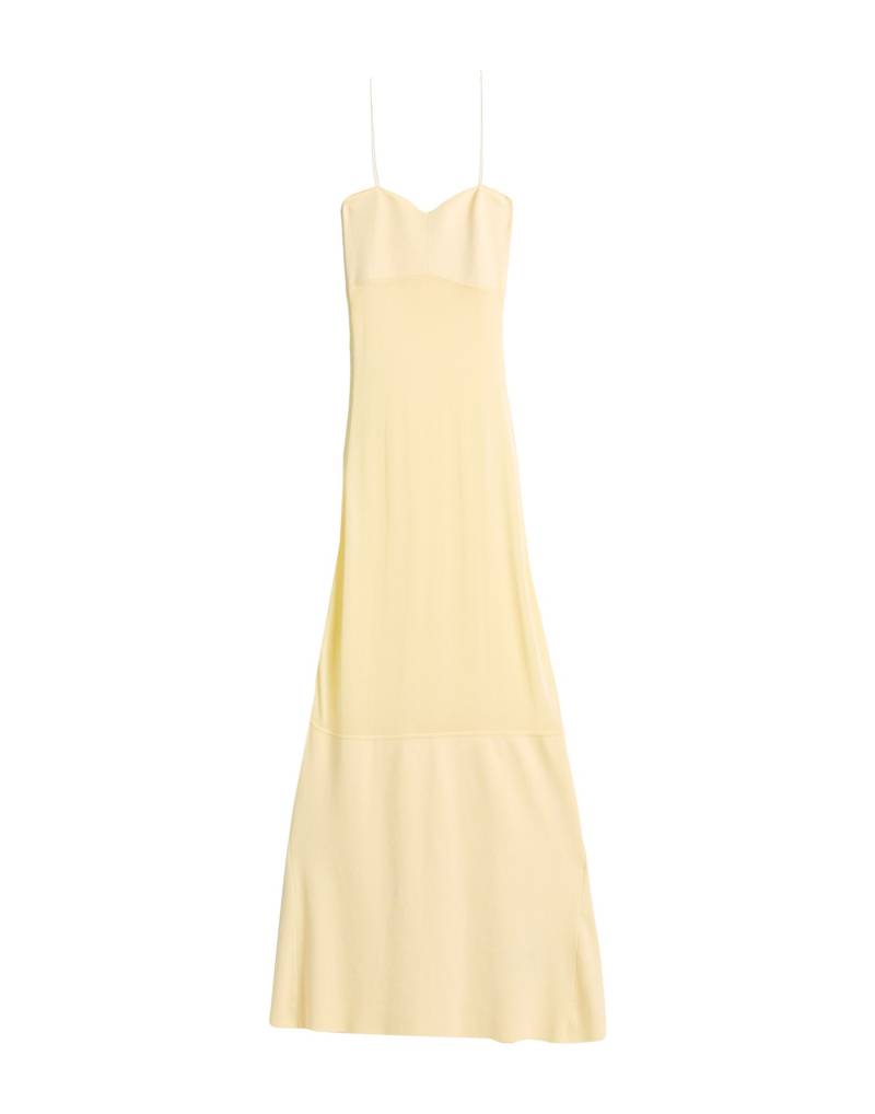 JACQUEMUS Maxi-kleid Damen Pastellgelb von JACQUEMUS
