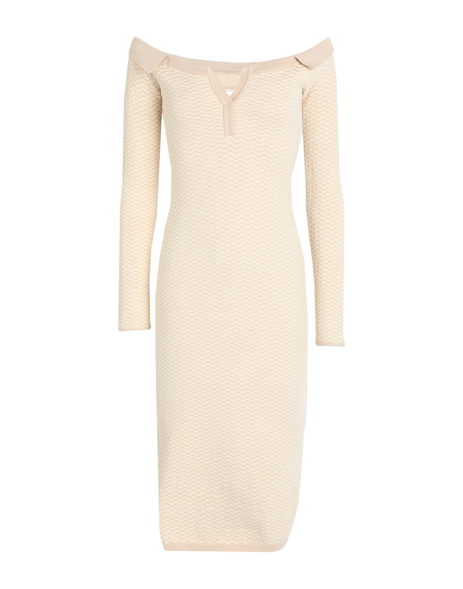 JACQUEMUS Midi-kleid Damen Beige von JACQUEMUS