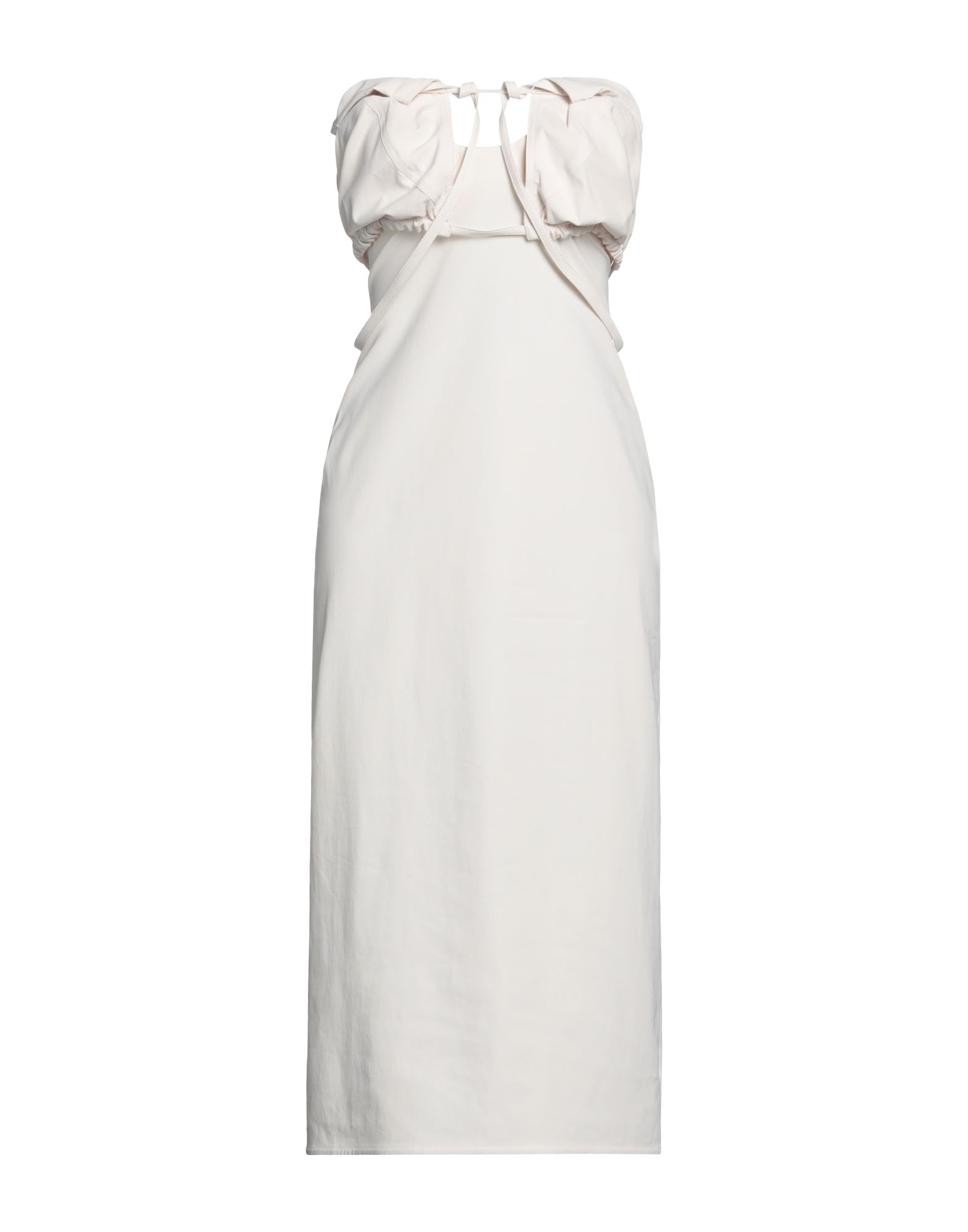 JACQUEMUS Midi-kleid Damen Elfenbein von JACQUEMUS