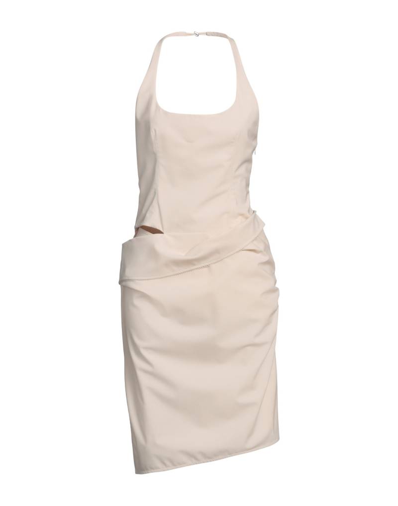 JACQUEMUS Midi-kleid Damen Off white von JACQUEMUS
