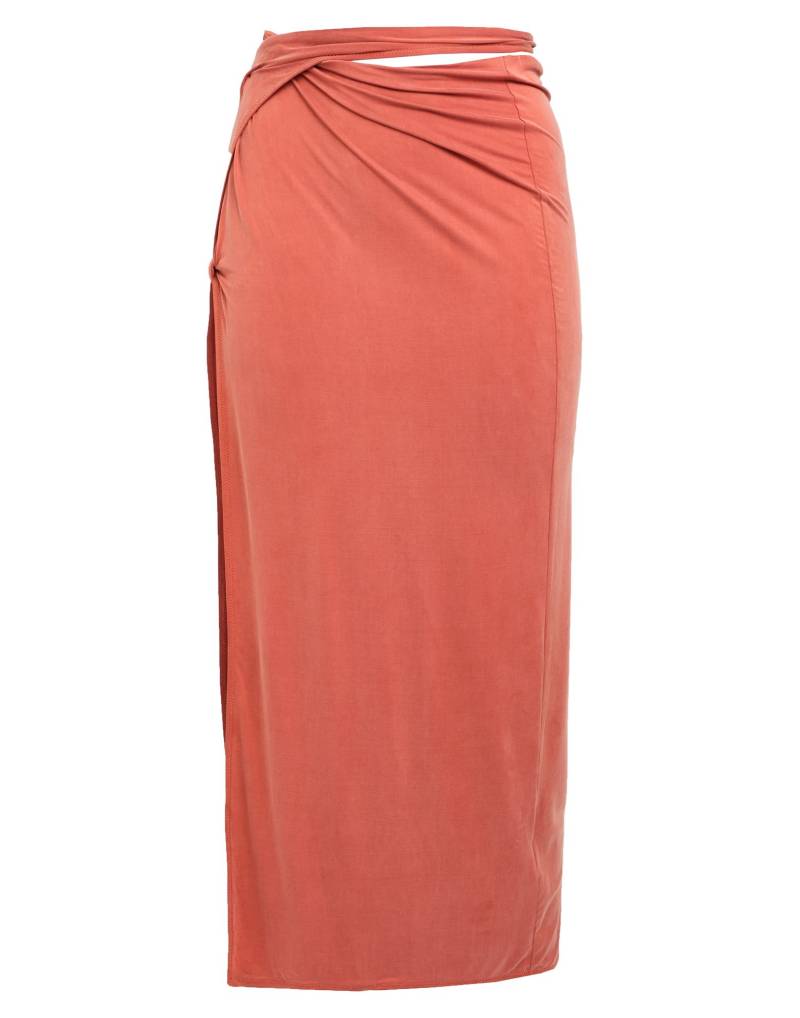 JACQUEMUS Midi-rock Damen Rostrot von JACQUEMUS