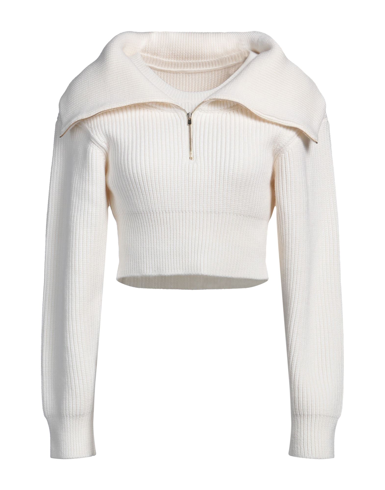 JACQUEMUS Rollkragenpullover Damen Elfenbein von JACQUEMUS