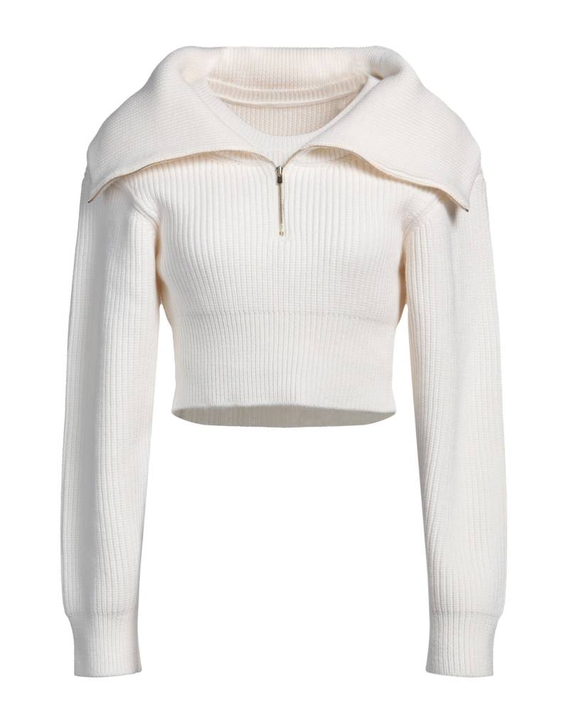 JACQUEMUS Rollkragenpullover Damen Elfenbein von JACQUEMUS