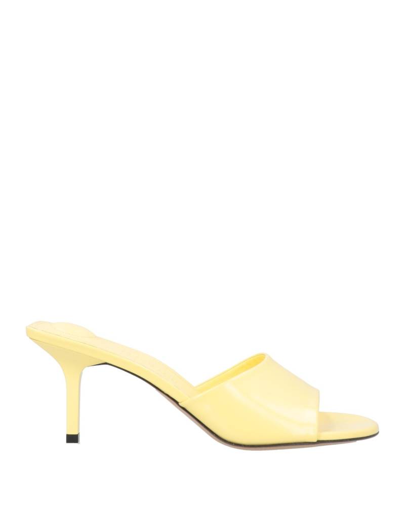 JACQUEMUS Sandale Damen Pastellgelb JACQUEMUS Sandale Damen Pastellgelb von JACQUEMUS