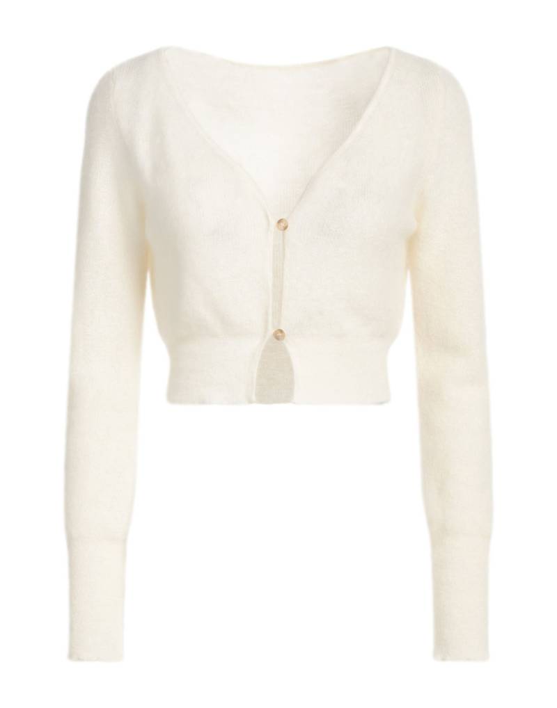 JACQUEMUS Strickjacke Damen Off white von JACQUEMUS