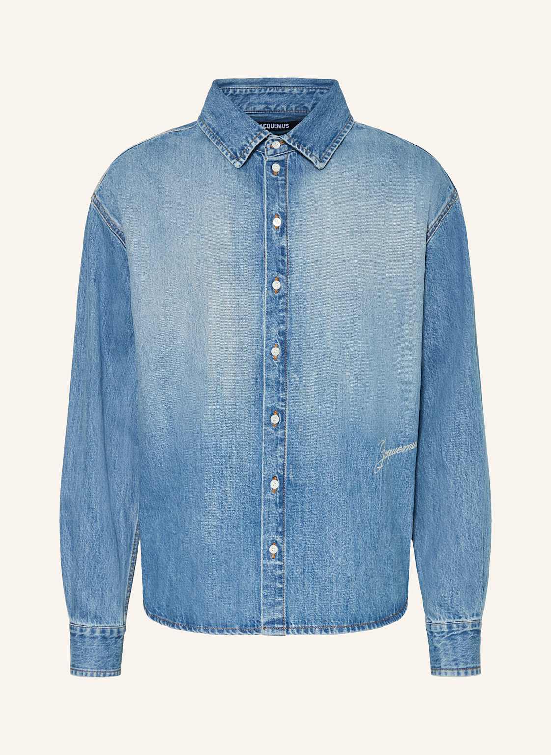 Jacquemus Jeanshemd La Chemise De-Nimes Simon Comfort Fit blau von JACQUEMUS