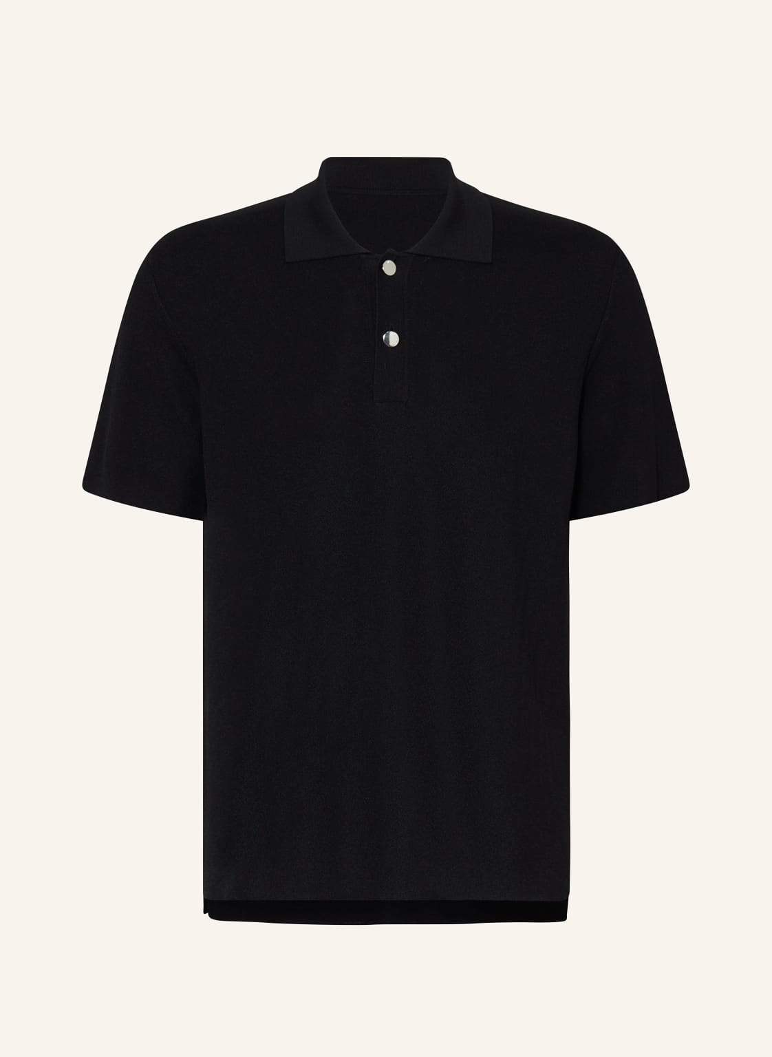 Jacquemus Piqué-Poloshirt Le Polo Maille schwarz von JACQUEMUS