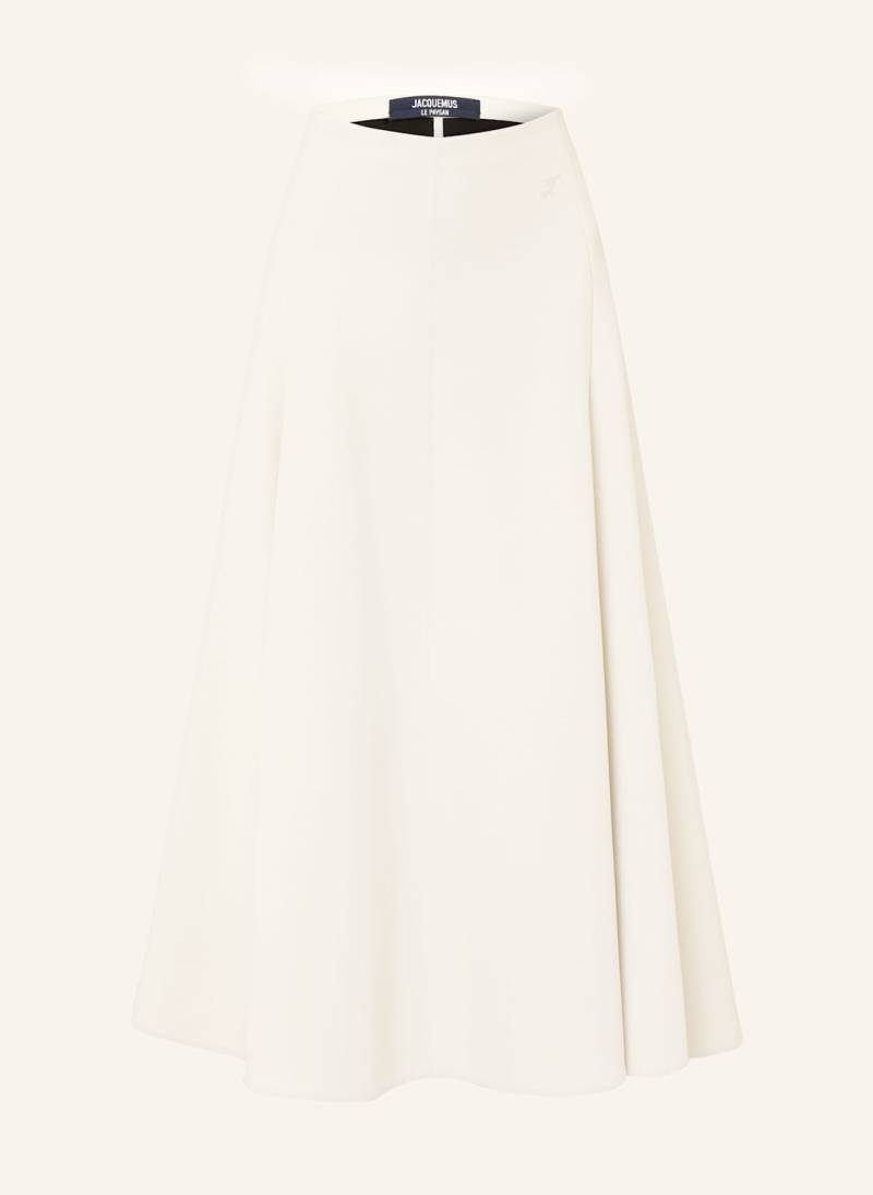 Jacquemus Rock La Jupe Triangle weiss von JACQUEMUS