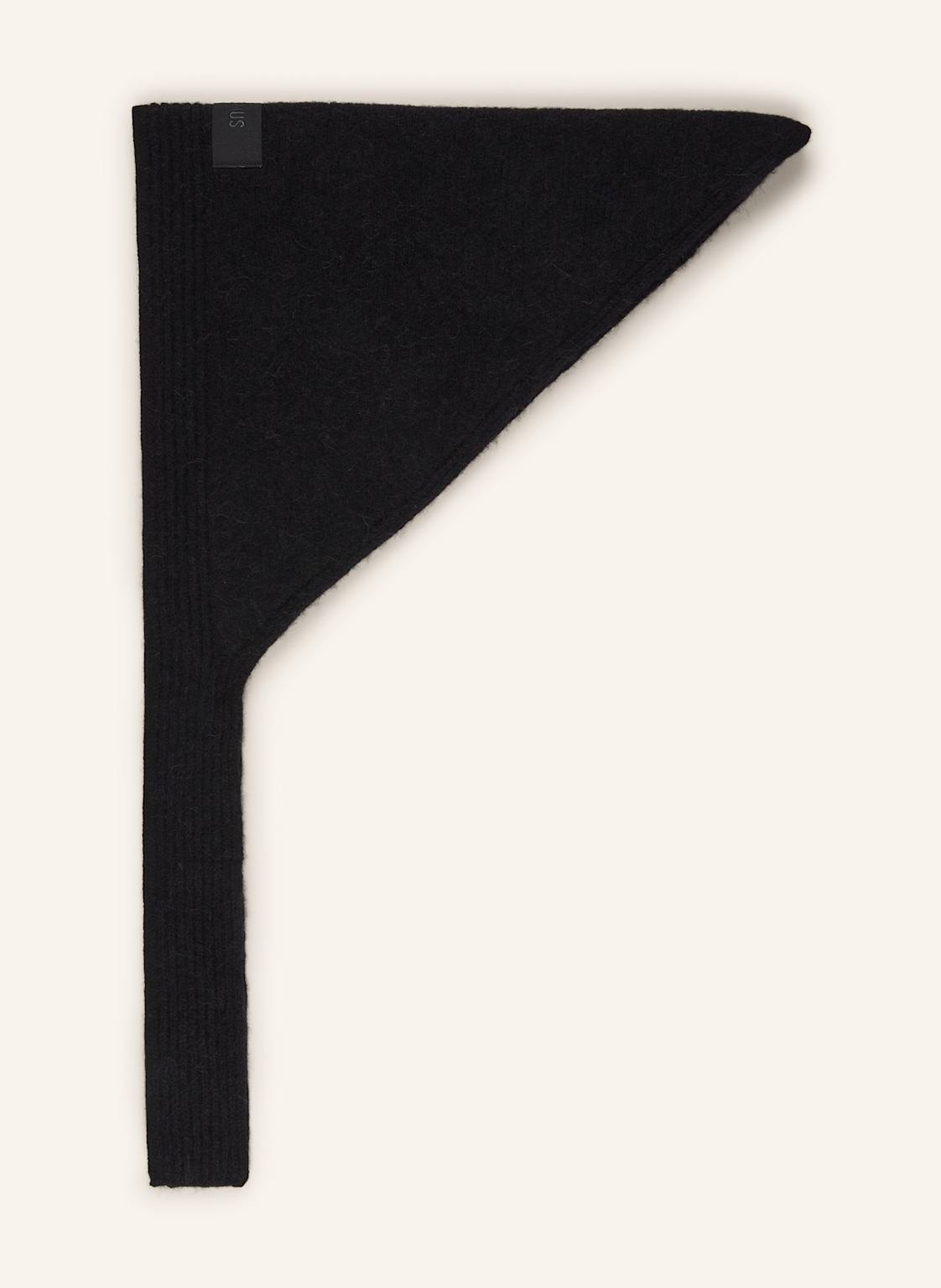 Jacquemus Schal Mit Alpaka schwarz von JACQUEMUS