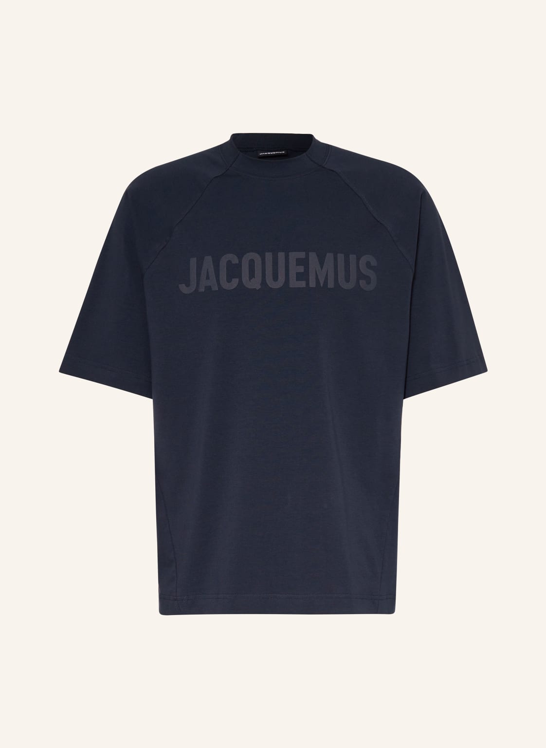 Jacquemus T-Shirt Le Tshirt Typo blau von JACQUEMUS