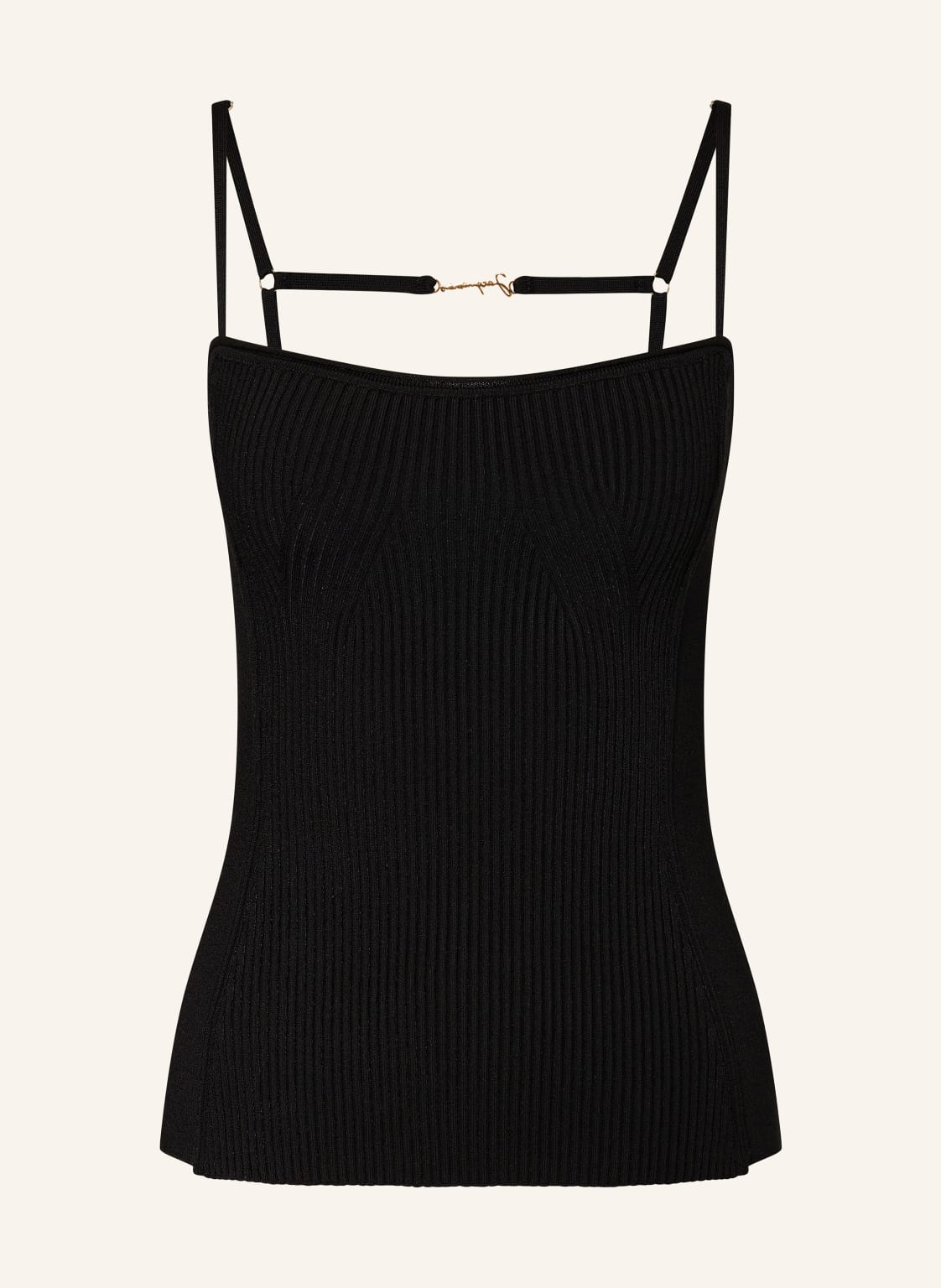 Jacquemus Top Le Haut Sierra schwarz von JACQUEMUS