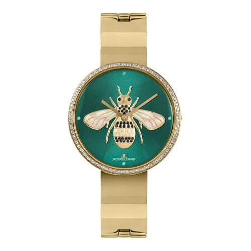 JACQUES LEMANS Damen-Armbanduhr Biene 1-2136C von JACQUES LEMANS