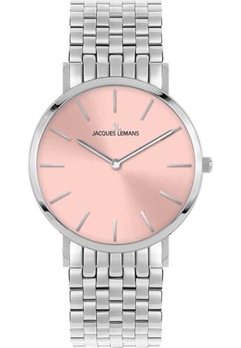 JACQUES LEMANS Damen-Armbanduhr Nizza Rosa 1-2172K von JACQUES LEMANS