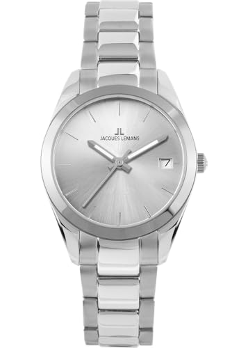 JACQUES LEMANS Damenuhr Derby Metallband 1-1878B von JACQUES LEMANS
