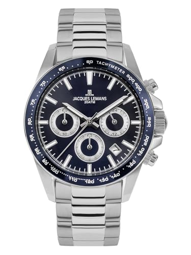 JACQUES LEMANS Fitnessuhr mid-39590 von JACQUES LEMANS
