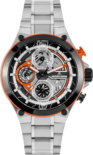 JACQUES LEMANS Fitnessuhr mid-39608 von JACQUES LEMANS