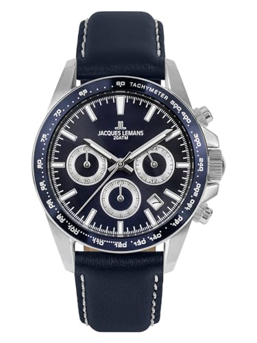 JACQUES LEMANS Fitnessuhr mid-39614 von JACQUES LEMANS