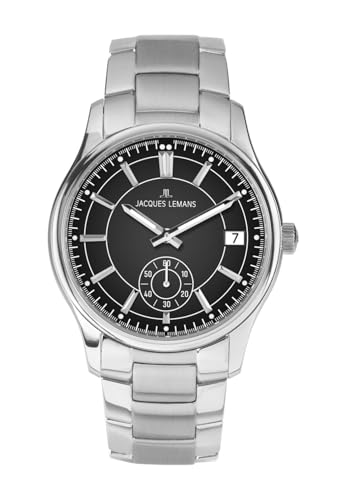 JACQUES LEMANS Armbanduhr Date Derby Blue von JACQUES LEMANS