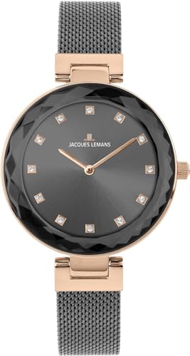 JACQUES LEMANS Milano 1-2139F Damenarmbanduhr von JACQUES LEMANS