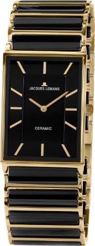 Jacques Lemans Classic Damen-Armbanduhr York Analog Keramik 1-1651D von JACQUES LEMANS