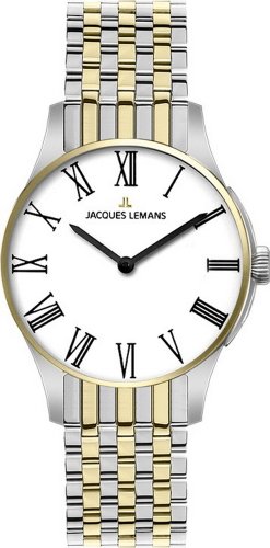 Jacques Lemans Classic Damenarmbanduhr London 1-1462T von JACQUES LEMANS