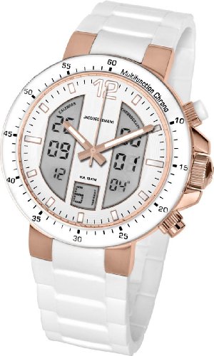 Jacques Lemans Herren-Armbanduhr XL Analog Digital Quarz Silikon 1-1726E von JACQUES LEMANS