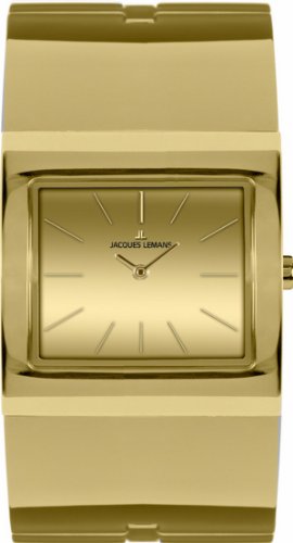 Jacques Lemans La Passion Damen-Armbanduhr Cannes Analog Edelstahl beschichtet 1-1599C von JACQUES LEMANS