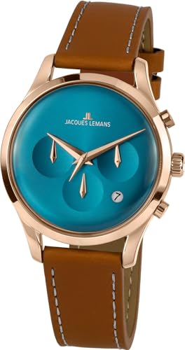 Jacques Lemans Unisex Armbanduhr Retro Classic 1-2067F von JACQUES LEMANS