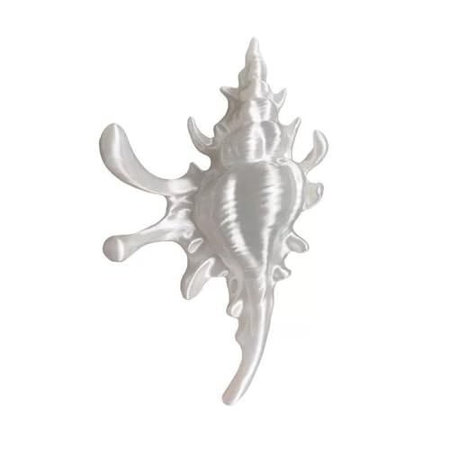 JADEWaa Elegante Metall-Haarklammer in Muschelform für Damen und Mädchen, trendiger Haarschmuck, Modeschmuck, Haarspange von JADEWaa