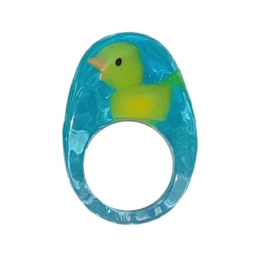 JADEWaa Entzückende gelbe Entenringe für diejenigen, die einzigartige und innovative Accessoires lieben JADEWaa Entzückende gelbe Entenringe für diejenigen, die einzigartige und innovative Accessoires lieben von JADEWaa