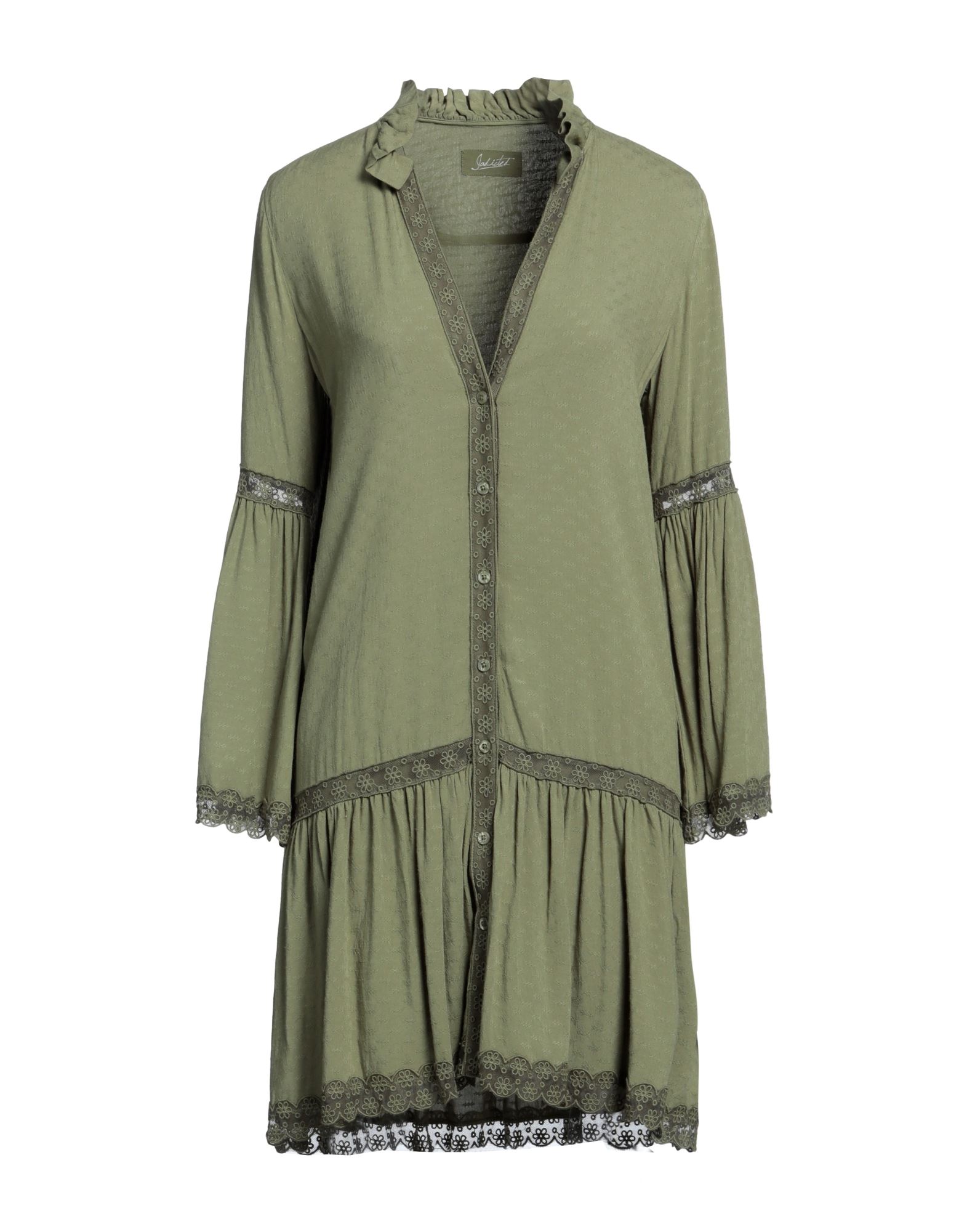 JADICTED Mini-kleid Damen Salbeigrün JADICTED Mini-kleid Damen Salbeigrün von JADICTED