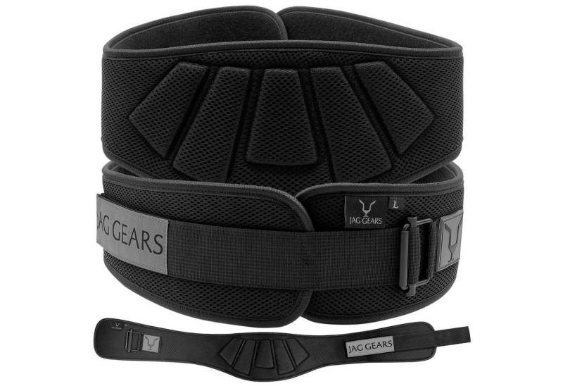 JAG GEARS Rückenbandage Gewichthebergürtel für Männer und Frauen, Workout-Rückenstützgürtel (1 x), gepolsterter Gewichtheber-Klimmzug-Fitnessgürtel von JAG GEARS
