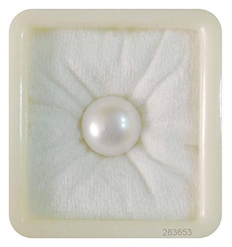 JAGDAMBA GEMS 1,50 Karat 2,25 Ratti weiße Perle Edelstein Moti Stein zertifizierter loser Edelstein für Damen und Herren, Edelstein, Perle JAGDAMBA GEMS 1,50 Karat 2,25 Ratti weiße Perle Edelstein Moti Stein zertifizierter loser Edelstein für Damen und Herren, Edelstein, Perle von JAGDAMBA GEMS