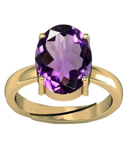 JAGDAMBA GEMS 15.25 Ratti 14.71 Karat Zertifiziert AA++ Qualität Natürlicher Amethyst vergoldet Verstellbar für Damen und Herren Vergoldet Amethyst, Vergoldet, Amethyst JAGDAMBA GEMS 15.25 Ratti 14.71 Karat Zertifiziert AA++ Qualität Natürlicher Amethyst vergoldet Verstellbar für Damen und Herren Vergoldet Amethyst, Vergoldet, Amethyst von JAGDAMBA GEMS