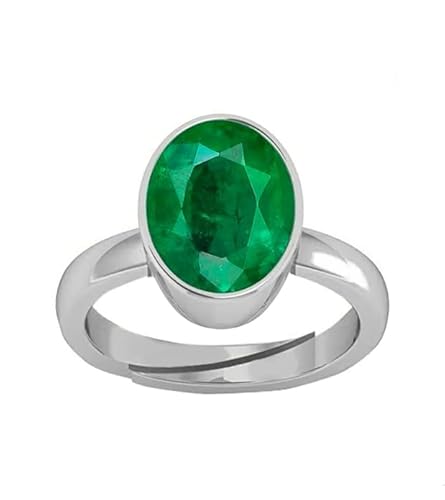 JAGDAMBA GEMS 5,25 Ratti 4,43 Karat A+ Qualität Smaragd Panna Edelstein Ring für Damen und Herren, Smaragd Panna Ring, Smaragd, Smaragd-Panna-Ring, Smaragd JAGDAMBA GEMS 5,25 Ratti 4,43 Karat A+ Qualität Smaragd Panna Edelstein Ring für Damen und Herren, Smaragd Panna Ring, Smaragd, Smaragd-Panna-Ring, Smaragd von JAGDAMBA GEMS