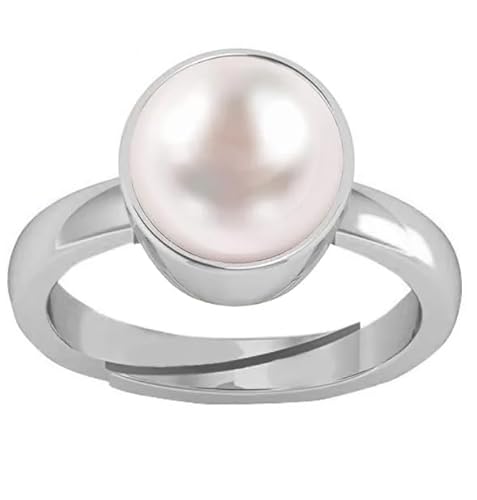 JAGDAMBA GEMS Südseeperle, 7,00 Karat, natürlicher Perlen-Edelstein, original zertifiziert, Moti, verstellbar, astrologisches Panchhdhaatu/Ashtadhatu für Damen und Herren, natürliche Perle Moti JAGDAMBA GEMS Südseeperle, 7,00 Karat, natürlicher Perlen-Edelstein, original zertifiziert, Moti, verstellbar, astrologisches Panchhdhaatu/Ashtadhatu für Damen und Herren, natürliche Perle Moti von JAGDAMBA GEMS