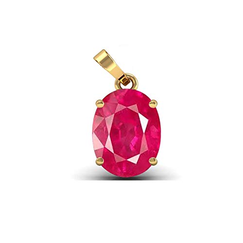 JAGDAMBA GEMS Zertifizierte unbeheizte unbehandelte 5,25 Ratti 4,42 Karat A+ Qualität natürlicher Burma Rubin-Manik Edelstein Pandend für Damen und Herren JAGDAMBA GEMS Zertifizierte unbeheizte unbehandelte 5,25 Ratti 4,42 Karat A+ Qualität natürlicher Burma Rubin-Manik Edelstein Pandend für Damen und Herren von JAGDAMBA GEMS