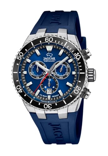 JAGUAR Blauer männerschweizer Uhr Ceramic. von JAGUAR