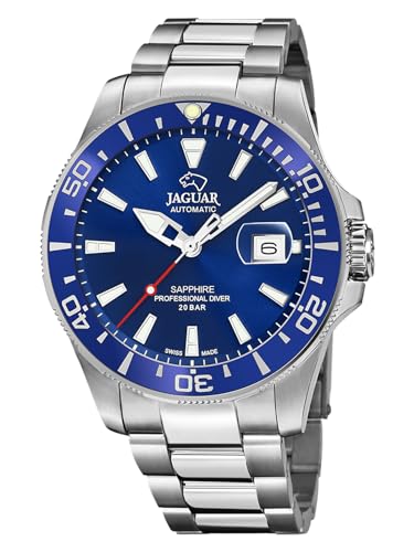 JAGUAR Uhr Für Herren J886/1 Automatic Silber Edelstahl Case SilberEdelstahl Band von JAGUAR