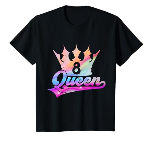 SWEET 8 QUEEN MÄDCHEN 8. GEBURTSTAG T-Shirt SWEET 8 QUEEN MÄDCHEN 8. GEBURTSTAG T-Shirt von JAHRGANG 2015 GESCHENK ZUM 8. GEBURTSTAG