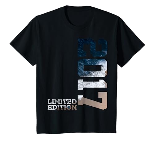 Kinder 8 JAHRE 8. GEBURTSTAG LIMITED EDITION 2017 T-Shirt von JAHRGANG 2017 OUTFIT ZUM 8. GEBURTSTAG